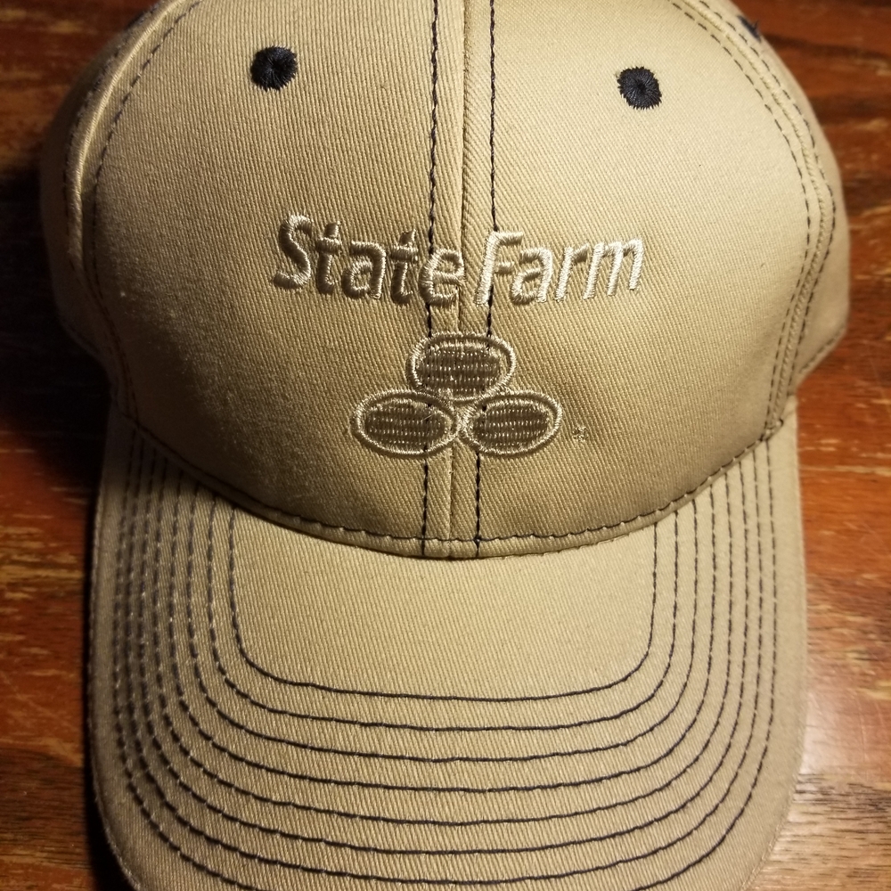 State Farm Tan Baseball Cap